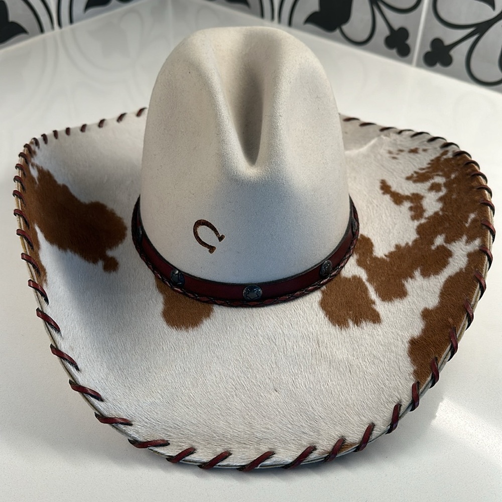 Charlie 1 Horse Cowhide Cowboy Hat - Size 6 3/4